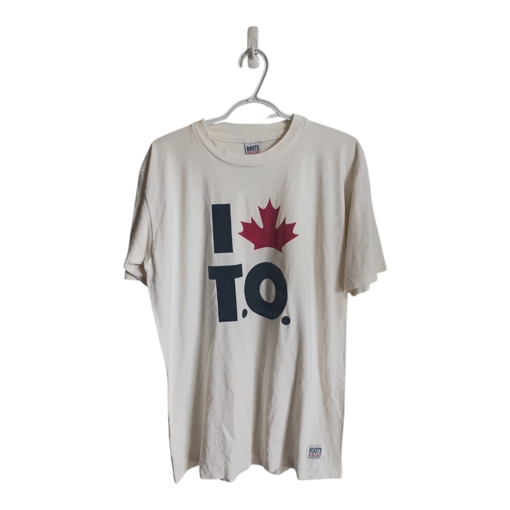 Vintage 2003 I ❤️ TORONTO Benifit Concert Band T Shirt Medium Skydome   Music